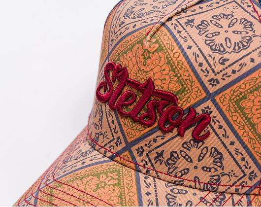 Kšiltovka Stetson - Trucker Cap Vintage Print - 27