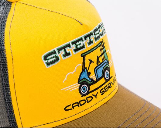 Kšiltovka Stetson - Trucker Cap Golf Caddy Service - 96