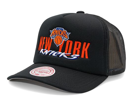 Kšiltovka Mitchell & Ness - New York Knicks - Year Of The Snake Trucker - Black