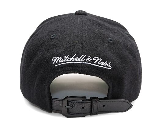 Kšiltovka Mitchell & Ness - Miami Heat - Kicking Wool Pro Strapback - Black