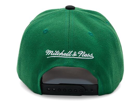 Kšiltovka Mitchell & Ness - Boston Celtics - Underarch Pro Snapback - Green