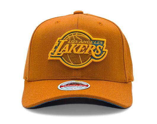 Kšiltovka Mitchell & Ness - Los Angeles Lakers - Fashion Classic Red - Burnt Orange