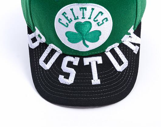 Kšiltovka Mitchell & Ness - Boston Celtics - Underarch Pro Snapback - Green
