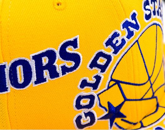 Kšiltovka Mitchell & Ness - Golden State Warriors - Big Time Snapback Hwc - Yellow