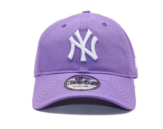 Kšiltovka New Era - MLB League Essential 9TWENTY - NY Yankees - Mauve / White