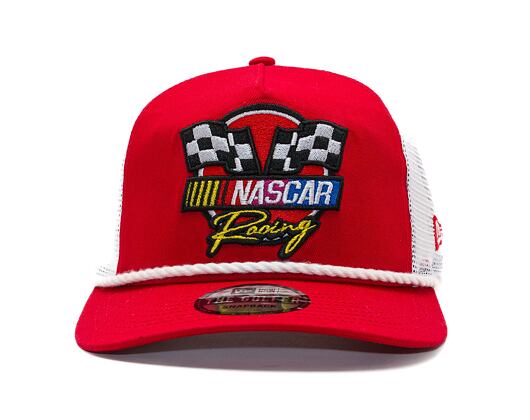 Kšiltovka New Era - NASCAR Race Flag GOLFER - Nascar Classics - Red