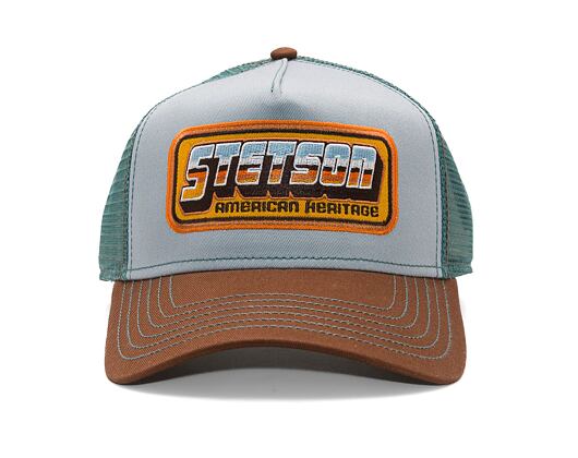 Kšiltovka Stetson - Trucker Cap Chrome - 62