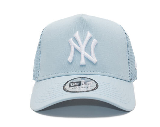 Kšiltovka New Era - MLB League Essential 9FORTY Trucker - NY Yankees - Blue / White
