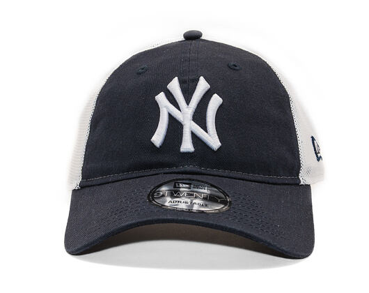 Kšiltovka New Era - MLB Washed Mesh 9TWENTY - NY Yankees - Navy / White