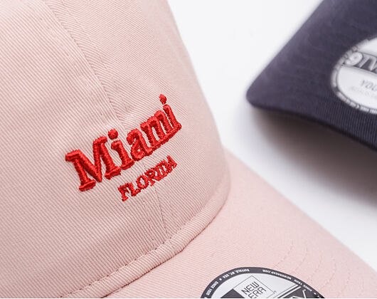 Dětská Kšiltovka New Era - Branded City 9TWENTY - Pink / Scarlet