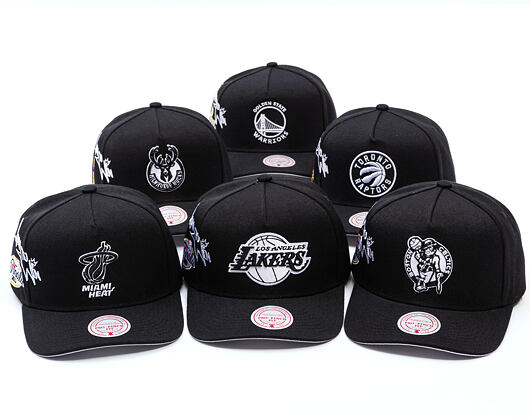 Kšiltovka Mitchell & Ness - NBA Born To Win Pro Snapback - Golden State Warriors - Black