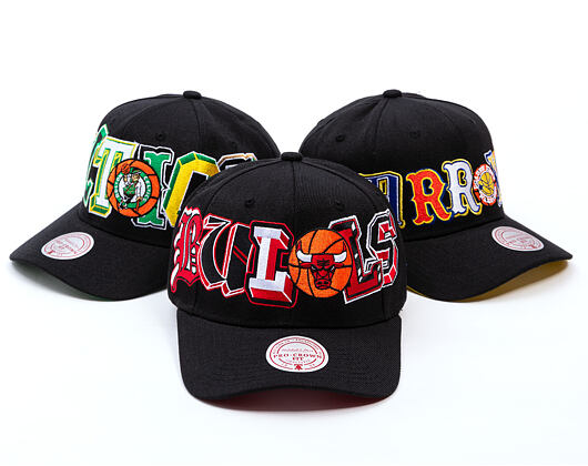 Kšiltovka Mitchell & Ness - NBA Hyper Type Pro Snapback - Chicago Bulls - Black