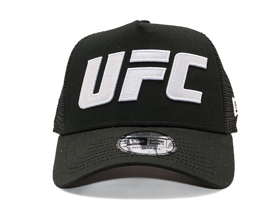 Kšiltovka New Era - UFC MMA 9FORTY E-Frame Trucker - Black / White