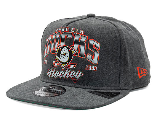 Kšiltovka New Era -  9FIFTY A-Frame NHL Washed - Anaheim Ducks - Black