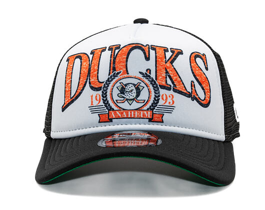 Kšiltovka New Era -  9FORTY A-Frame NHL Distressed - Anaheim Ducks - Team Color