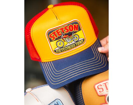 Kšiltovka Stetson Trucker Cap Motocross Team 28