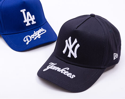 Kšiltovka New Era - MLB Visor Hit 9FORTY A-Frame - NY Yankees - Navy