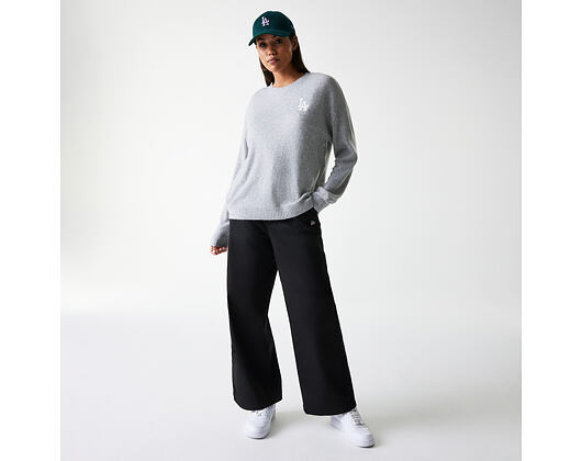 Dámská Svetr New Era - MLB Knit Sweater - LA Dodgers - Heather Grey