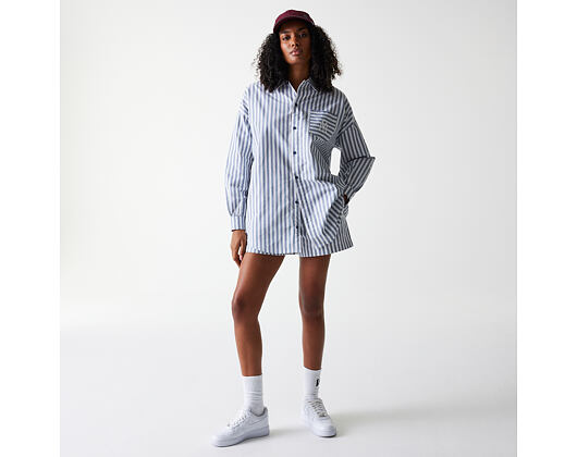 Dámské Košile New Era - MLB Stripe Shirt - NY Yankees - Muted Indigo