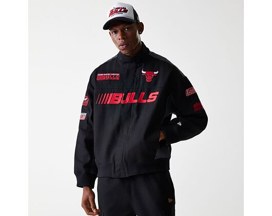 Bunda New Era - NBA Motorsport Jacket - Chicago Bulls - Black