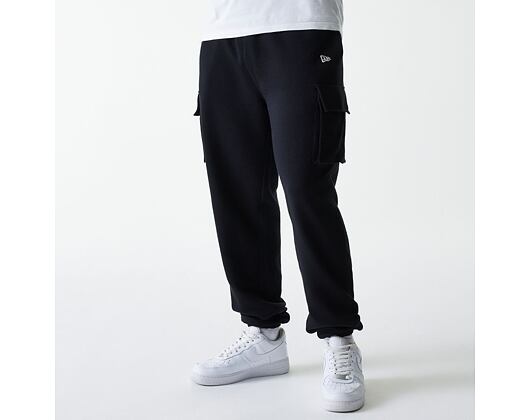 Kalhoty New Era - French-terry Cargo Sweatpants - Black