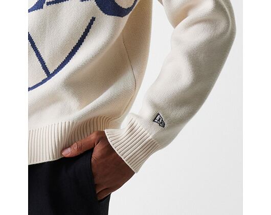 Svetr New Era - NBA Oversized Knit - LA Lakers - Cream