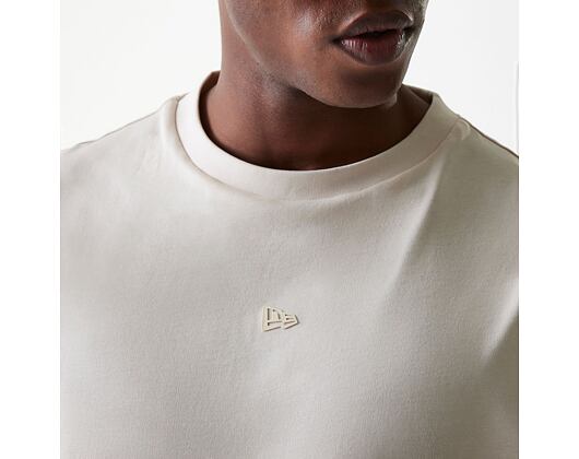 Triko New Era - Oversized Flag Tech Tee - Cream