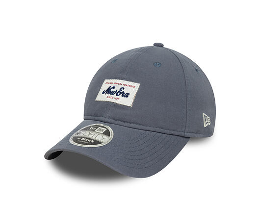 Kšiltovka New Era - Branded Patch 9FORTY M-CROWN - Muted Indigo