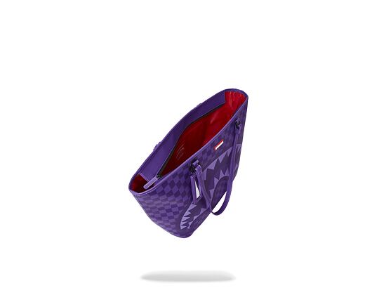 Sprayground - Purple Shark Sharks In Paris Tote 