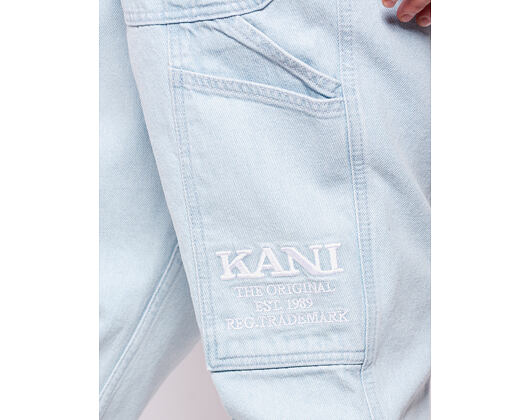 Džíny Karl Kani - KK Retro Tapered Workwear Denim bleached blue