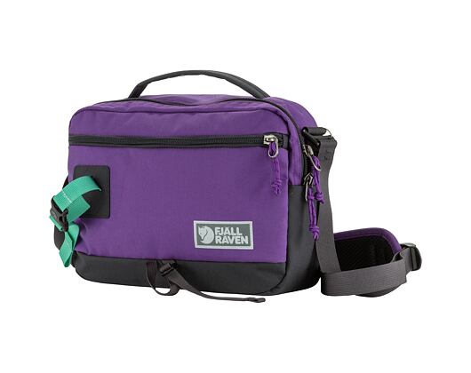 Ledvinka Fjällräven - Vardag Shoulder Bag 6 - Violette-Coal Black