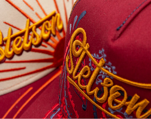 Kšiltovka Stetson - Trucker Cap Paisley - 88