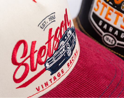 Kšiltovka Stetson - Trucker Cap Vintage Racing - 81