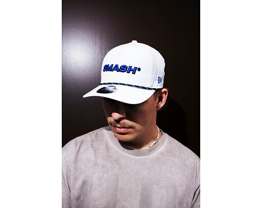 New Era - LIV Golf 9FORTY M-CROWN Perforated Rope - Smash - White