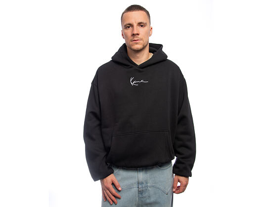 Mikina Karl Kani - Small Signature Essential OS Hoodie - Black