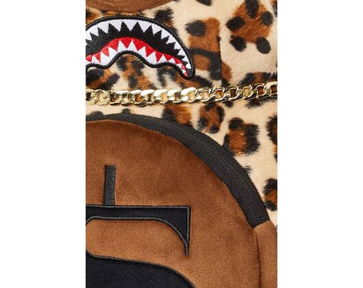 Sprayground - Leopard Money Bear Backpack 