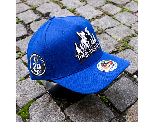Kšiltovka Mitchell & Ness - Coldwal Classic Red  - Minnesota Timberwolves - Royal Blue