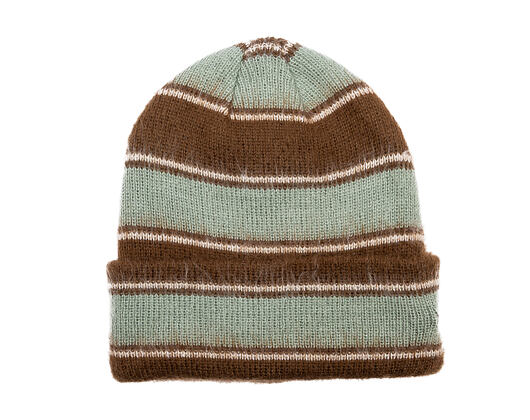 Kangol - Fuzzy Stripe Beanie - Brown