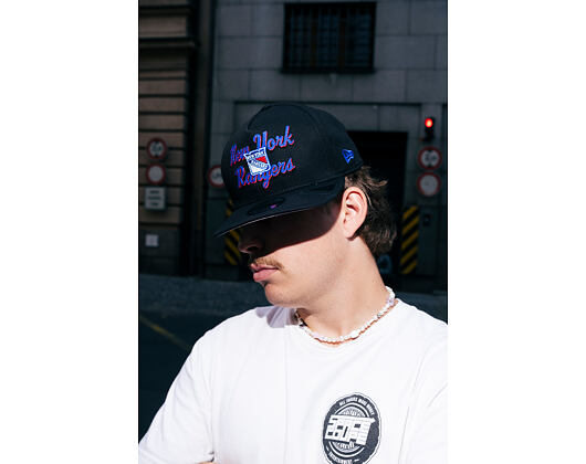 New Era - NHL Chainstitch 9FIFTY A-Frame - New York Rangers - Black