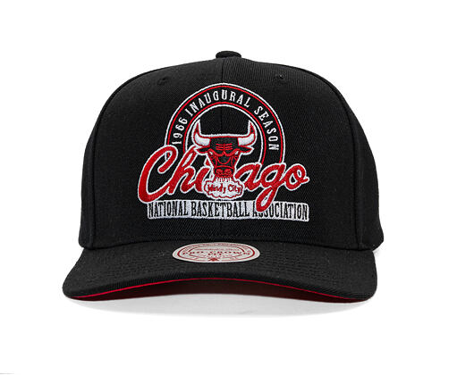 Cap Mitchell & Ness - NBA Inaugural Team Pro Crown - Chicago Bulls - Black