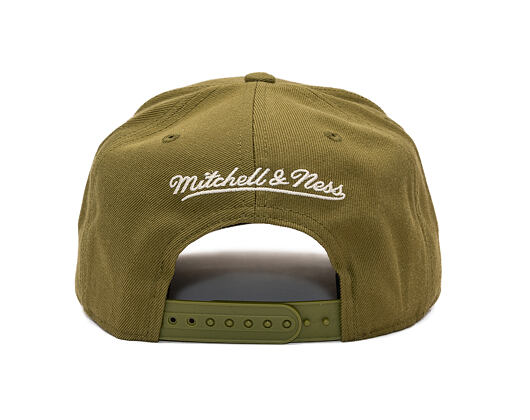 Kšiltovka Mitchell & Ness - NHL Fashion Basic Pro - Boston Bruins - Olive