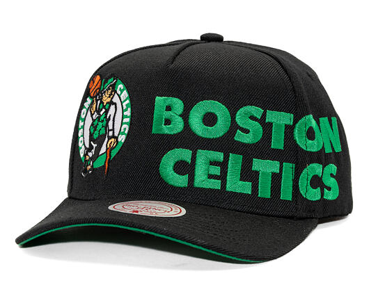 Kšiltovka Mitchell & Ness - NBA Busted Pro - Boston Celtics - Black