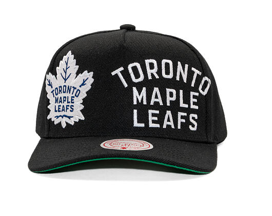 Kšiltovka Mitchell & Ness - NHL Busted Pro - Toronto Maple Leafs - Black