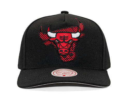 Cap Mitchell & Ness - NBA Tilted Pro Snapback - Chicago Bulls - Black