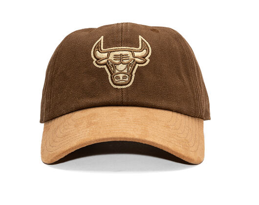 Kšiltovka Mitchell & Ness - NBA Lux Chain Strapback - Chicago Bulls - Brown