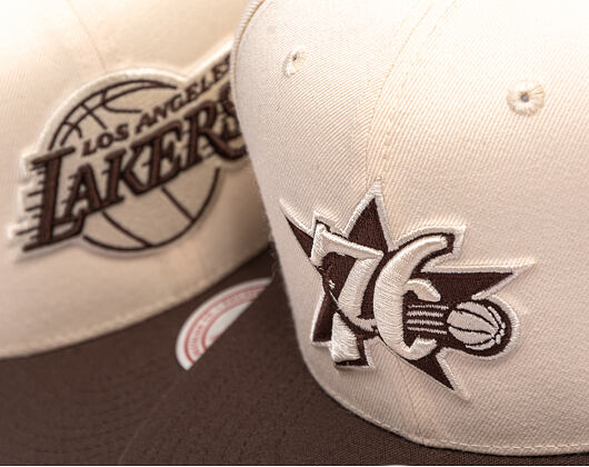 Kšiltovka Mitchell & Ness - NBA Fashion Basic 2T HWC - Philadelphia 76Ers - Cream