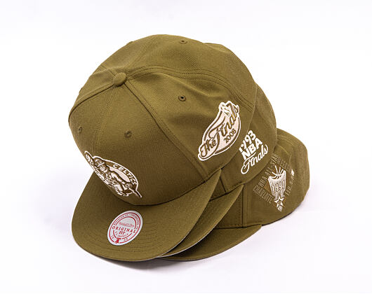 Cap Mitchell & Ness - NBA Fashion Basic Snapback - Boston Celtics - Olive