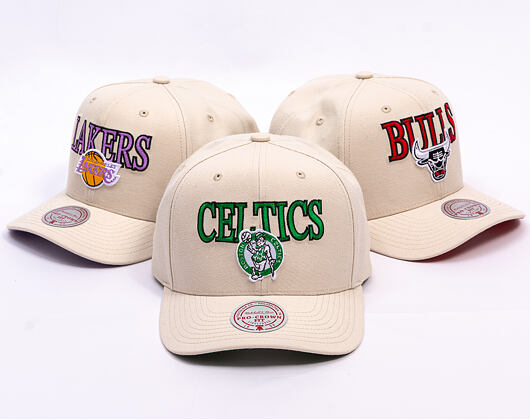 Cap Mitchell & Ness - NBA Team Name Pro Crown - Boston Celtics - Bone