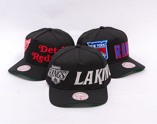 Kšiltovka Mitchell & Ness - NHL Busted Pro Vntg - Los Angeles Kings - Black
