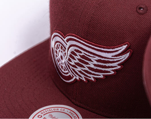 Cap Mitchell & Ness - NHL Fashion Basic Snapback - Detroit Red Wings - Dark Purple